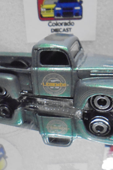 LOOSE HOT WHEELS GREEN LEGENDS 1949 FORD F1 PICKUP