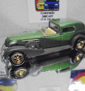 LOOSE HOT WHEELS 1995 TREASURE HUNT GREEN CLASSIC CADDY
