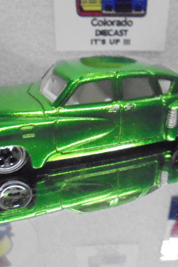 LOOSE HOT WHEELS CLASSICS SPECTRAFLAME GREEN TUCKER TORPEDO