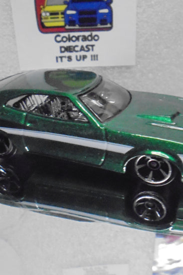 LOOSE HOT WHEELS GREEN FAST & FURIOUS '72 GRAN TORINO SPORT