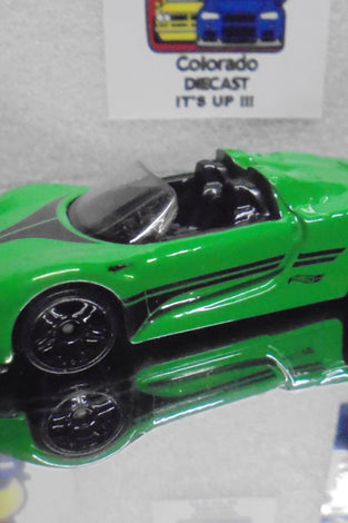 LOOSE HOT WHEELS GREEN PORSCHE 918 SPYDER