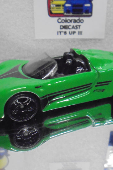 LOOSE HOT WHEELS GREEN PORSCHE 918 SPYDER