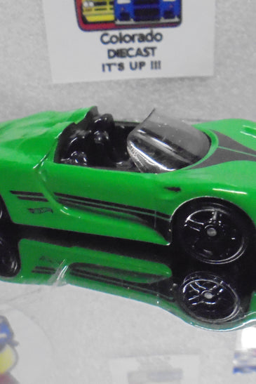 LOOSE HOT WHEELS GREEN PORSCHE 918 SPYDER