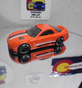 LOOSE HOT WHEELS ORANGE '95 MAZDA RX-7