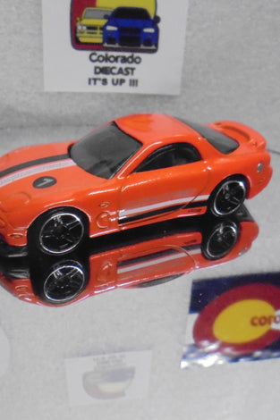 LOOSE HOT WHEELS ORANGE '95 MAZDA RX-7