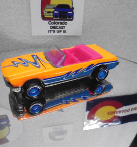 LOOSE HOT WHEELS ORANGE CAL CUSTOM '65 FORD MUSTANG
