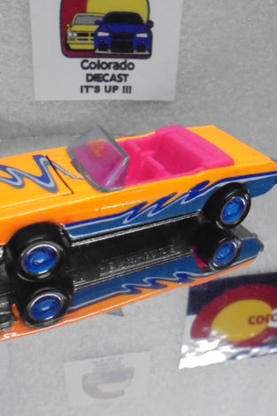 LOOSE HOT WHEELS ORANGE CAL CUSTOM '65 FORD MUSTANG