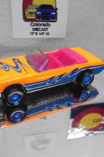 LOOSE HOT WHEELS ORANGE CAL CUSTOM '65 FORD MUSTANG