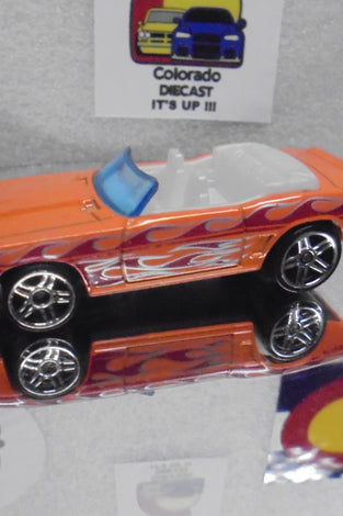 LOOSE HOT WHEELS ORANGE w/FLAMES '69 CHEVY CAMARO