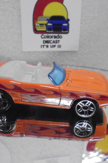 LOOSE HOT WHEELS ORANGE w/FLAMES '69 CHEVY CAMARO
