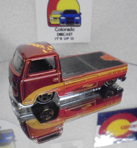 LOOSE HOT WHEELS ORANGE VOLKSWAGEN T2 PICKUP