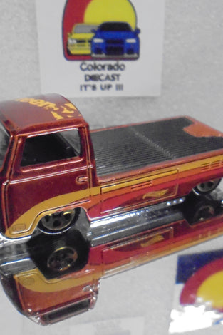 LOOSE HOT WHEELS ORANGE VOLKSWAGEN T2 PICKUP