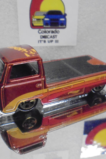 LOOSE HOT WHEELS ORANGE VOLKSWAGEN T2 PICKUP