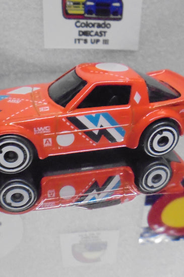 LOOSE HOT WHEELS ORANGE MAZDA RX-7