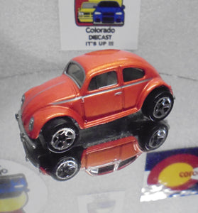 LOOSE HOT WHEELS ORANGE VOLKSWAGEN BUG