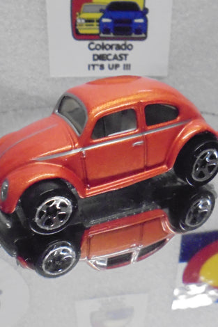 LOOSE HOT WHEELS ORANGE VOLKSWAGEN BUG