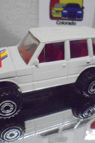LOOSE HOT WHEELS WHITE GETTY RANGE ROVER