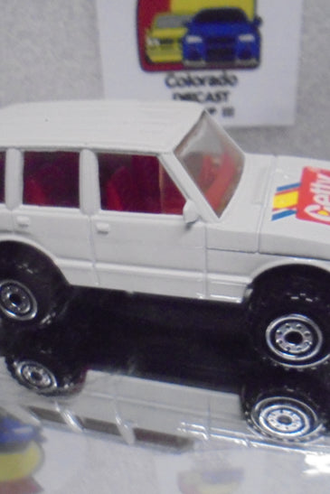 LOOSE HOT WHEELS WHITE GETTY RANGE ROVER