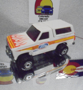 LOOSE HOT WHEELS WHITE FORD BRONCO 4X4