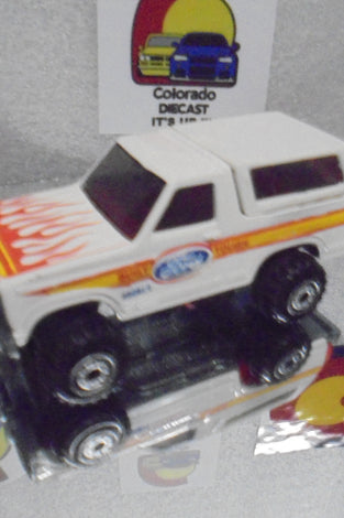 LOOSE HOT WHEELS WHITE FORD BRONCO 4X4