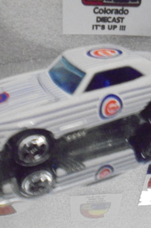 LOOSE HOT WHEELS WHITE CHICAGO CUBS '67 CHEVY CAMARO