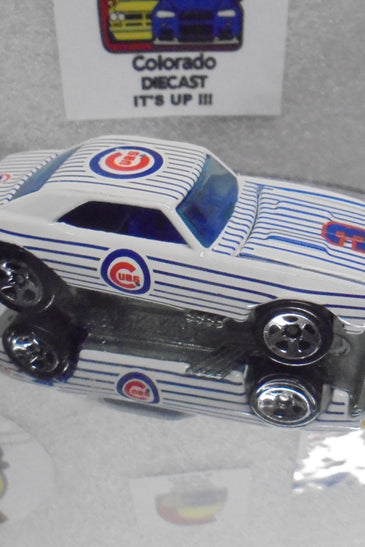 LOOSE HOT WHEELS WHITE CHICAGO CUBS '67 CHEVY CAMARO