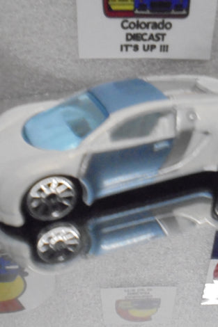 LOOSE HOT WHEELS WHITE MYSTERY CAR BUGATTI VEYRON