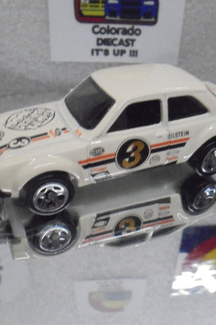LOOSE HOT WHEELS WHITE GUMBALL 3000 '70 FORD ESCORT RS1600