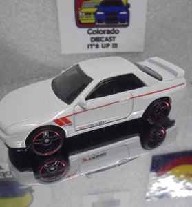 LOOSE HOT WHEELS WHITE NISSAN SKYLINE GT-R (R32)