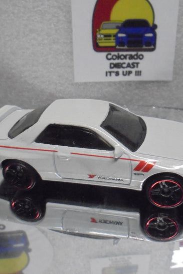 LOOSE HOT WHEELS WHITE NISSAN SKYLINE GT-R (R32)