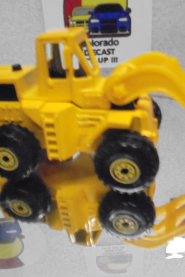 LOOSE HOT WHEELS YELLOW CATERPILLAR FRONT END LOADER