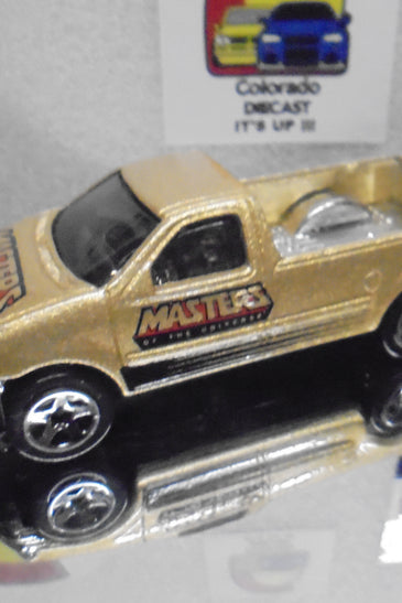 LOOSE HOT WHEELS GOLD HE MAN MASTERS OF THE UNIVERSE '97 FORD F-150