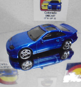 LOOSE HOT WHEELS BLUE NISSAN 300 ZX