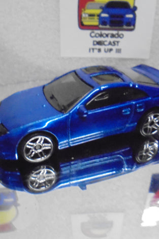 LOOSE HOT WHEELS BLUE NISSAN 300 ZX