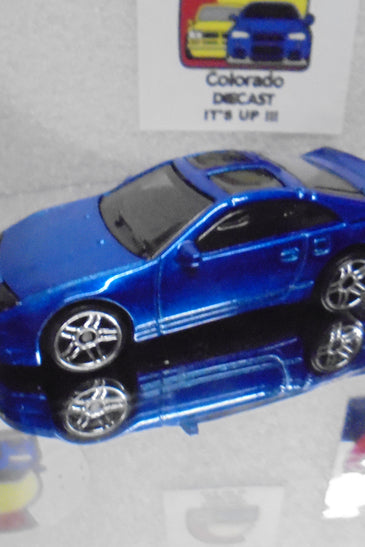 LOOSE HOT WHEELS BLUE NISSAN 300 ZX