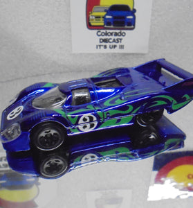 LOOSE HOT WHEELS BLUE PORSCHE 917LH
