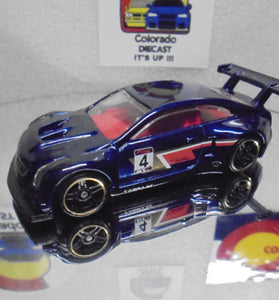 LOOSE HOT WHEELS BLUE '16 CADILLAC ATS V R