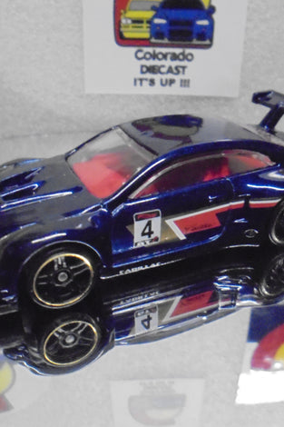 LOOSE HOT WHEELS BLUE '16 CADILLAC ATS V R