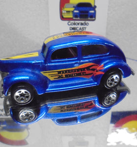 LOOSE HOT WHEELS BLUE JC WHITNEY WARSHAWSKY FAT FENDERED '40