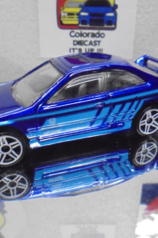 LOOSE HOT WHEELS BLUE HONDA CIVIC SI