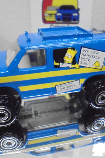 LOOSE HOT WHEELS BLUE SIMPSONS BAJA BREAKER VAN