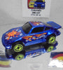 LOOSE HOT WHEELS REVEALERS BLUE PORSCHE 930 w/LIME ULTRA HOTS