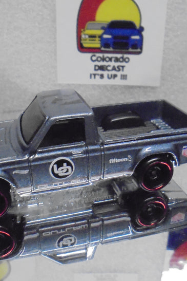 LOOSE HOT WHEELS STEEL BLUE MAZDA REPU TRUCK