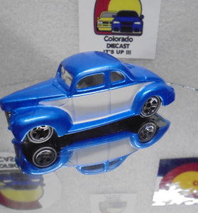 LOOSE HOT WHEELS BLUE '40 FORD COUPE