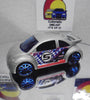 LOOSE HOT WHEELS SILVER VOLKSWAGEN NEW BEETLE CUP w/BLUE 10 SPOKES