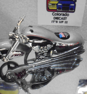 LOOSE HOT WHEELS SILVER CHICAGOLAND TOYS FOR TOTS SCORCHIN SCOOTER