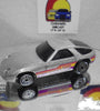 LOOSE HOT WHEELS SILVER PORSCHE 928 w/ULTRA HOTS METAL BASE