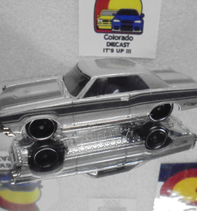 LOOSE HOT WHEELS GREY '65 PONTIAC GTO