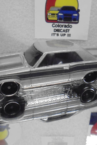 LOOSE HOT WHEELS GREY '65 PONTIAC GTO