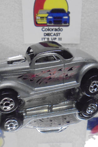 LOOSE HOT WHEELS GREY NEET STREETER w/BLACKWALLS